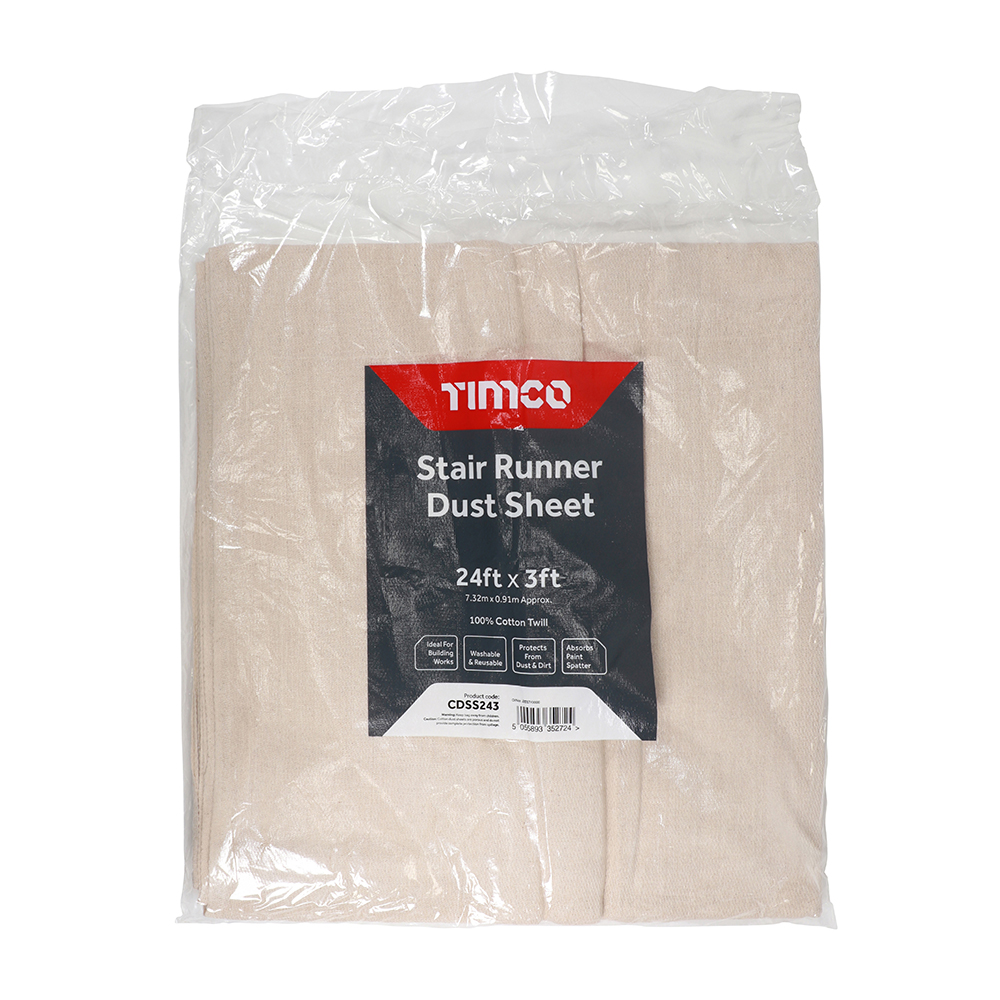 12ft x 9ft Professional Dust Sheet - Laminated