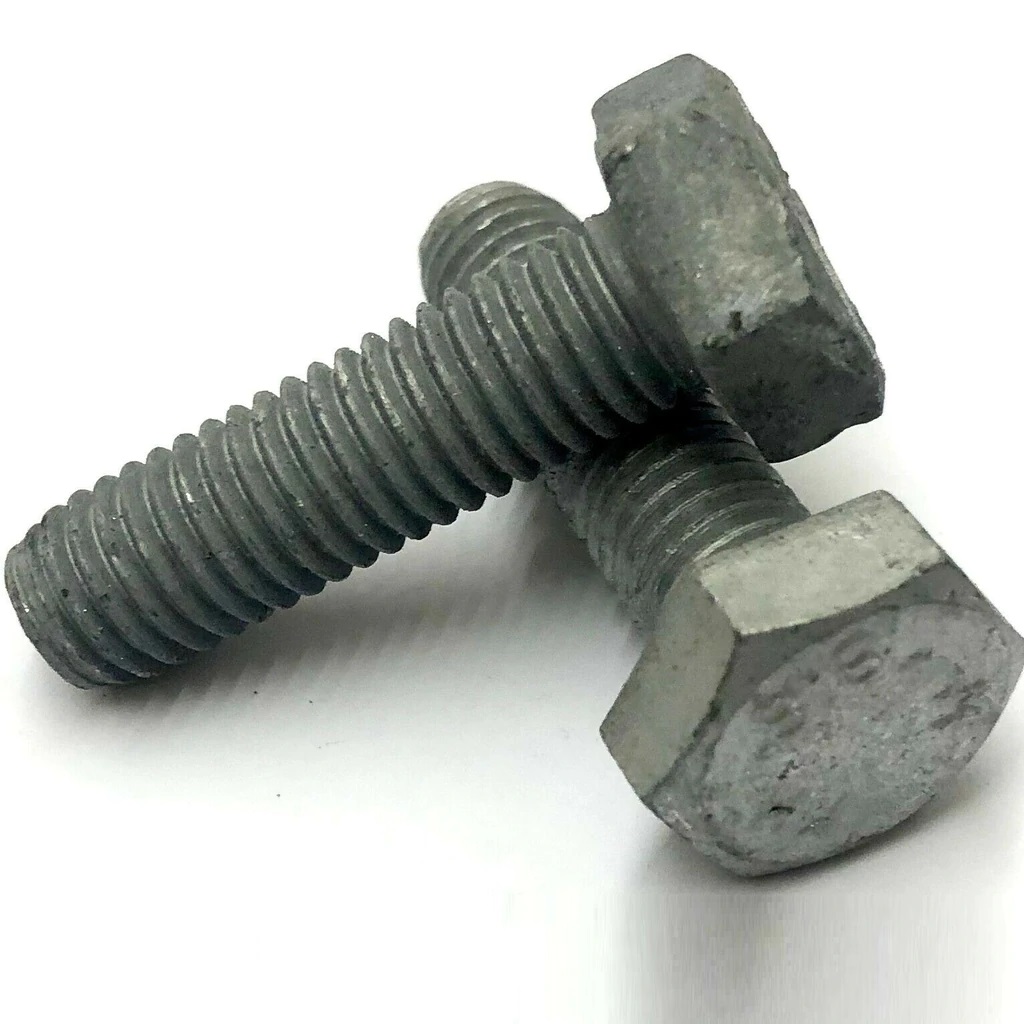 M12 Hexagon High Tensile Setscrews - Metric Galvanised