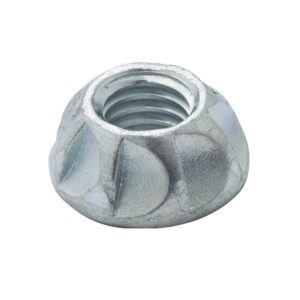 Kinmar Permanent One Way Security Nut - BZP