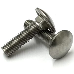 M8 Carriage bolts A2 Stainless Steel DIN 603