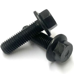 M12 Hex Flanged Bolts Self Colour 10.9