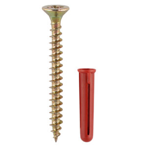 Screws & Premium Plastic Plugs