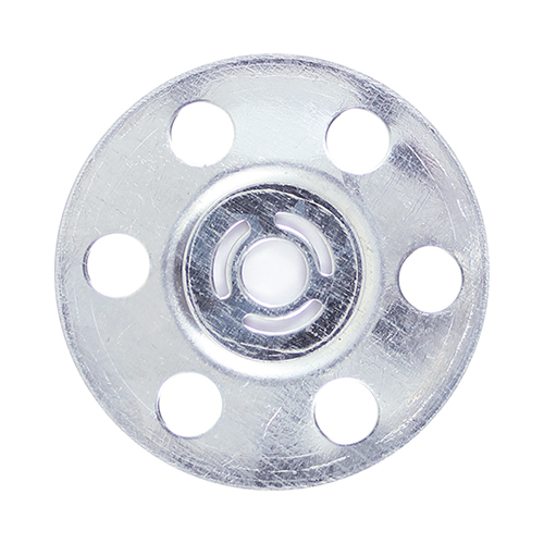 35mm, Metal Insulation Discs - Galvanised
