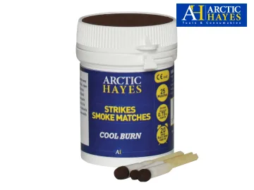 Arctic Hayes 'Strikes' Smoke Matches (Tub 25) ARC333000