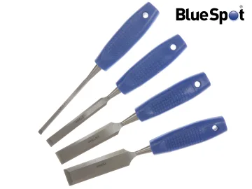 BlueSpot Tools Wood Chisel Set, 4 Piece B/S28124