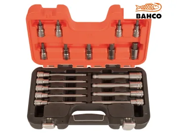 Bahco S18HEX 1/2in Drive Socket Set of 18 Metric BAHS18HEX