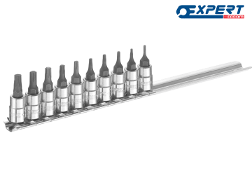 Expert Socket Set of 10 TORX 1/4in Drive BRIE030703B