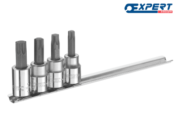 Expert Socket Set of TORX 4 3/8in Drive BRIE031807B