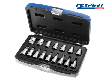 Expert Socket Set of 16 TORX 1/2in Drive BRIE032907B