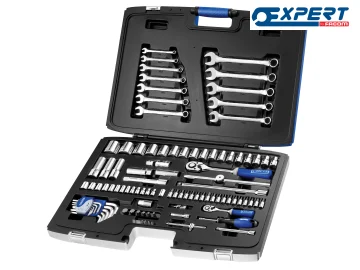 Expert Socket & Spanner Set of 101 Metric 1/4 & 1/2in Drive BRIE032911B