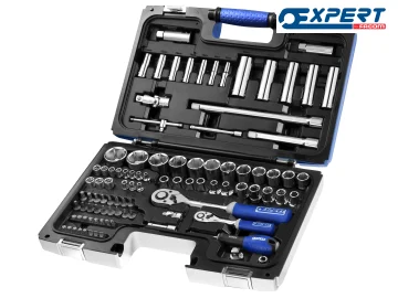 Expert Socket & Accessory Set of 98 Metric 1/4 & 1/2in Drive BRIE034805B