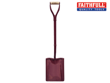 Faithfull All-Steel Shovel Square No.2 MYD Treaded FAIASS2MYDT