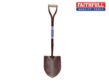 Faithfull All-Steel Shovel Round Mouth Size 2 MYD FAIASSR