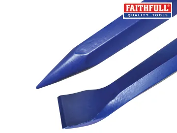 Faithfull Bent Chisel Digging Bar 6.4kg 25mm x 1.5m FAIDIGCHISEL