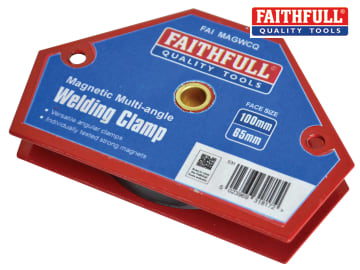 Faithfull Welding Magnet Quick Clamp 100 x 65mm FAIMAGWCQ