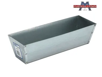 Marshalltown M813 Galvanised Plaster Pan 300mm (12in) M/T813