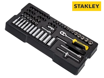 STANLEY? Transmodule System 1/4in Drive Metric Socket Set 60 Piece STA174175