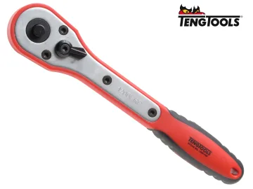 Teng Quick-Release Reversible Ratchet 45 Tooth Fibre Handle - 1/2in Drive TEN1200FRP