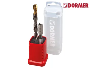 Dormer HSS Duo M6 Plug Tap + A002 Drill Bit DORE500M6N3