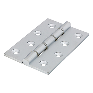 Double Stainless Steel Washered Hinges - Solid Brass