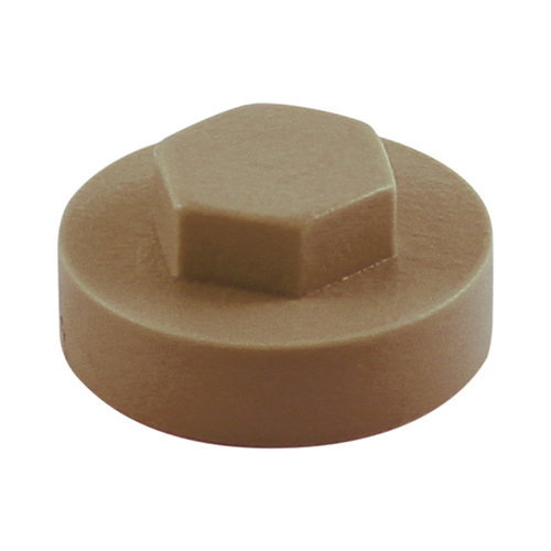 16mm Hex Head Cover Caps - Merlin Grey