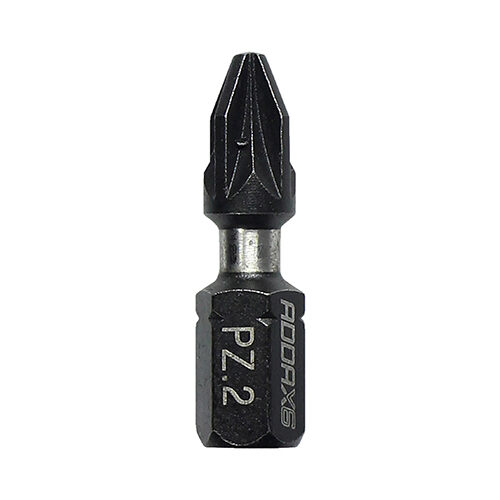 No.2 x 25 Impact Driver Bits - PZ (Pack of 10)