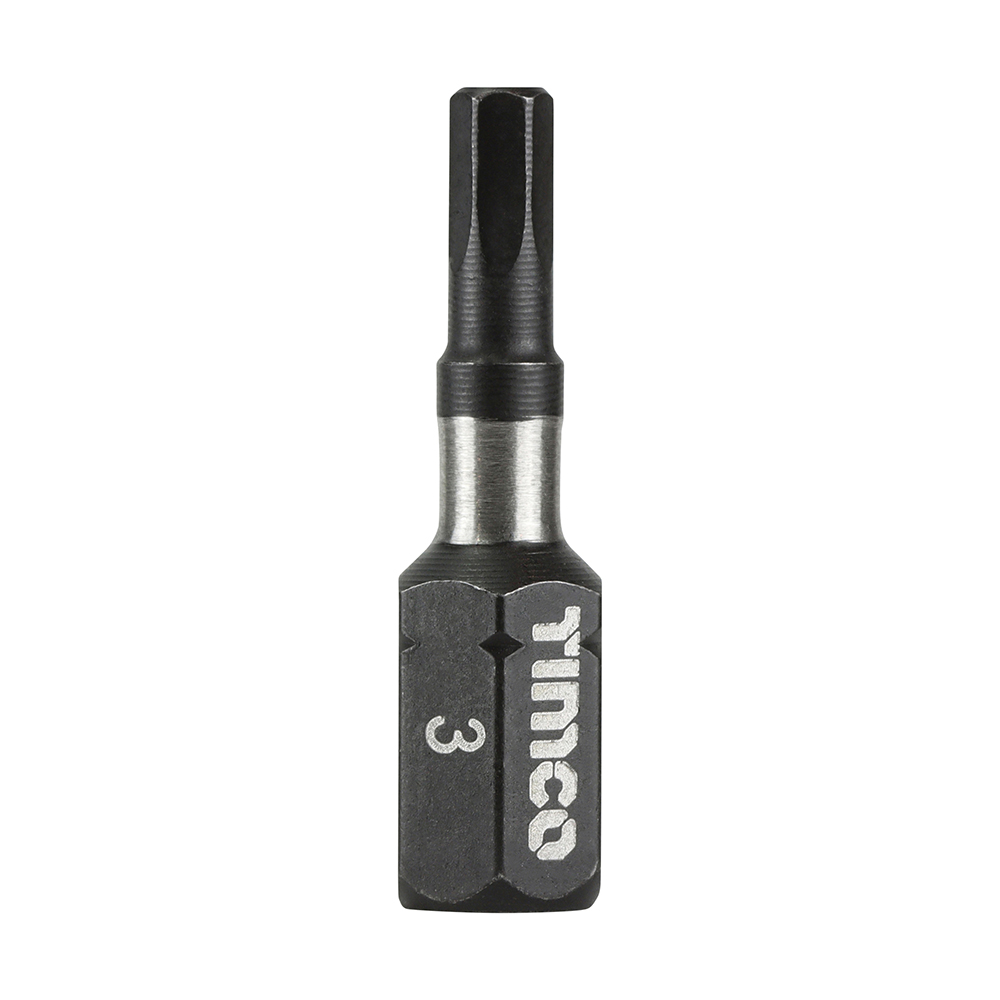 3.0 x 25 Impact Driver Bits - Hex (Pack of 10)
