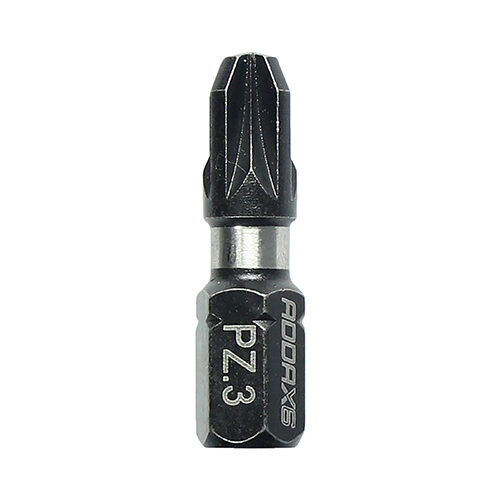No.3 x 25 Impact Driver Bits - PZ (Pack of 10)