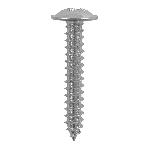 (4.2 x 9.5) -Metal Tapping Screws - PZ - Flange - Self-Tapping - A2 Stainless Steel (304)