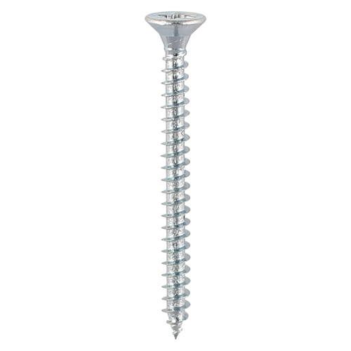 4.5 x 35mm Solo Multipurpose Chipboard & Woodscrews, Pozi Countersunk - Bright Zinc Plated Steel