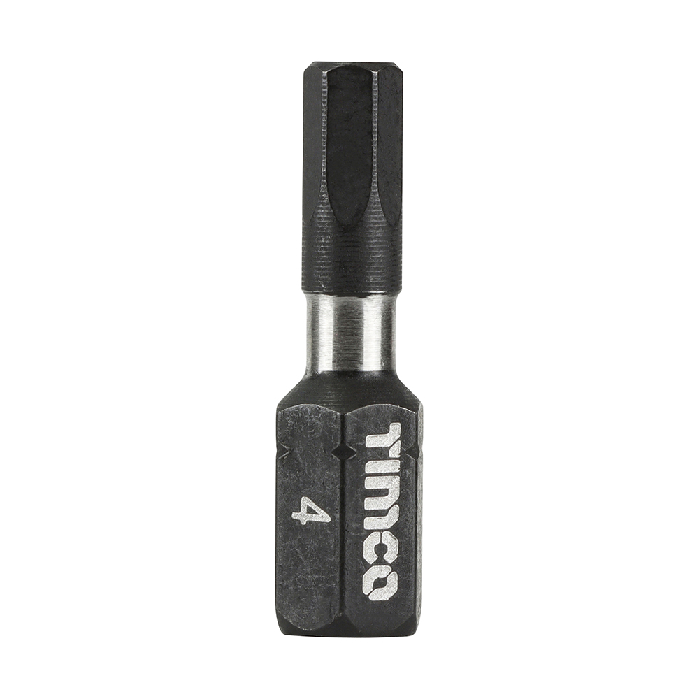 4.0 x 25 Impact Driver Bits - Hex (Pack of 10)