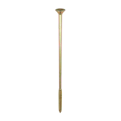 12 x 8 - (6.0 x 200mm) C2 Strong-Fix Multi-Purpose Premium Screws Pozi Countersunk - Zinc Yellow Passivated WoodScrew