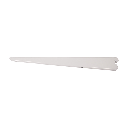 370mm Twin Slot Shelf Bracket - White
