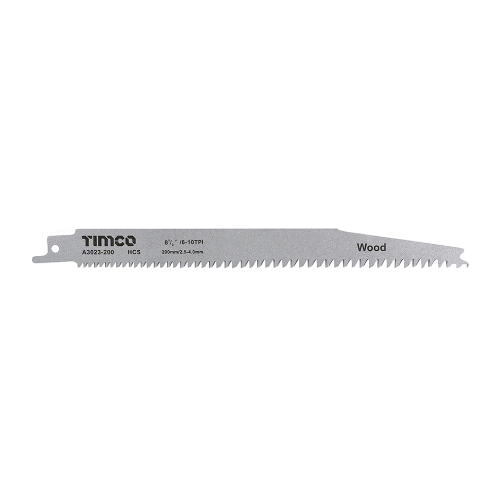 S2345X Reciprocating Saw Blades - Wood Cutting - High Carbon Steel (Pack of 5)