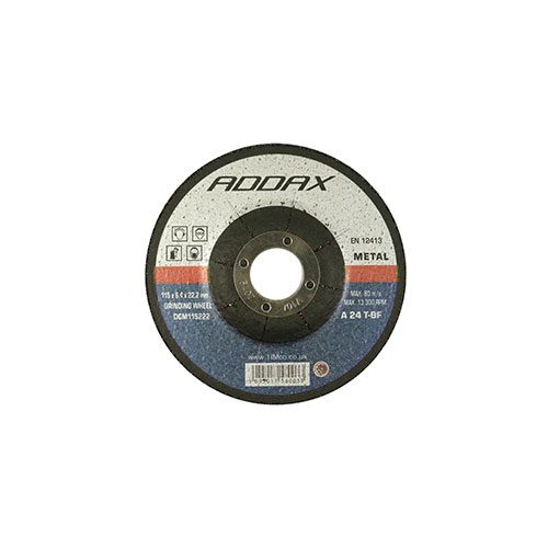 115 x 22.2 x 6.4 Bonded Abrasive Disc - For Grinding (Pack of 25)