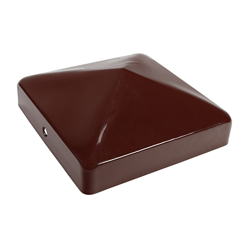 100mm Fence Post Cap - Oxide Red