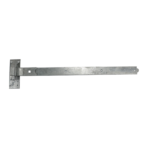 600mm Pair of Cranked Band & Hook On Plates - Hot Dipped Galvanised (Pack of 2)
