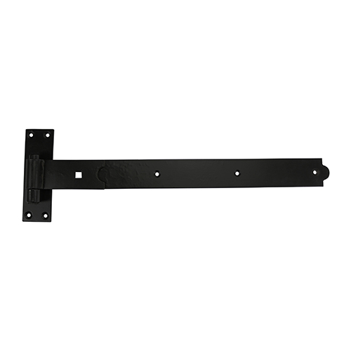 600mm Pair of Straight Band & Hook On Plates - Black (Pack of 2)