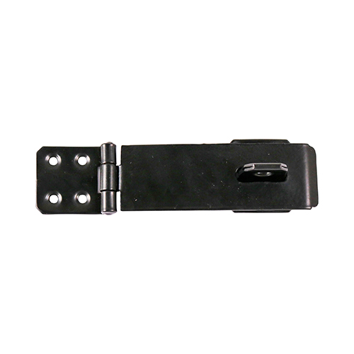 4 1/2" Safety Pattern Hasp & Staple - Black