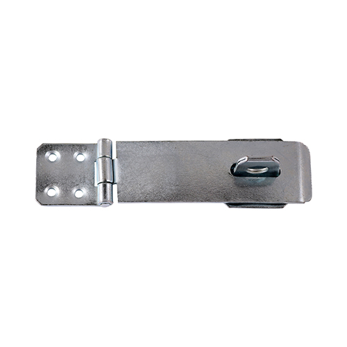 3" Safety Pattern Hasp & Staple - Zinc