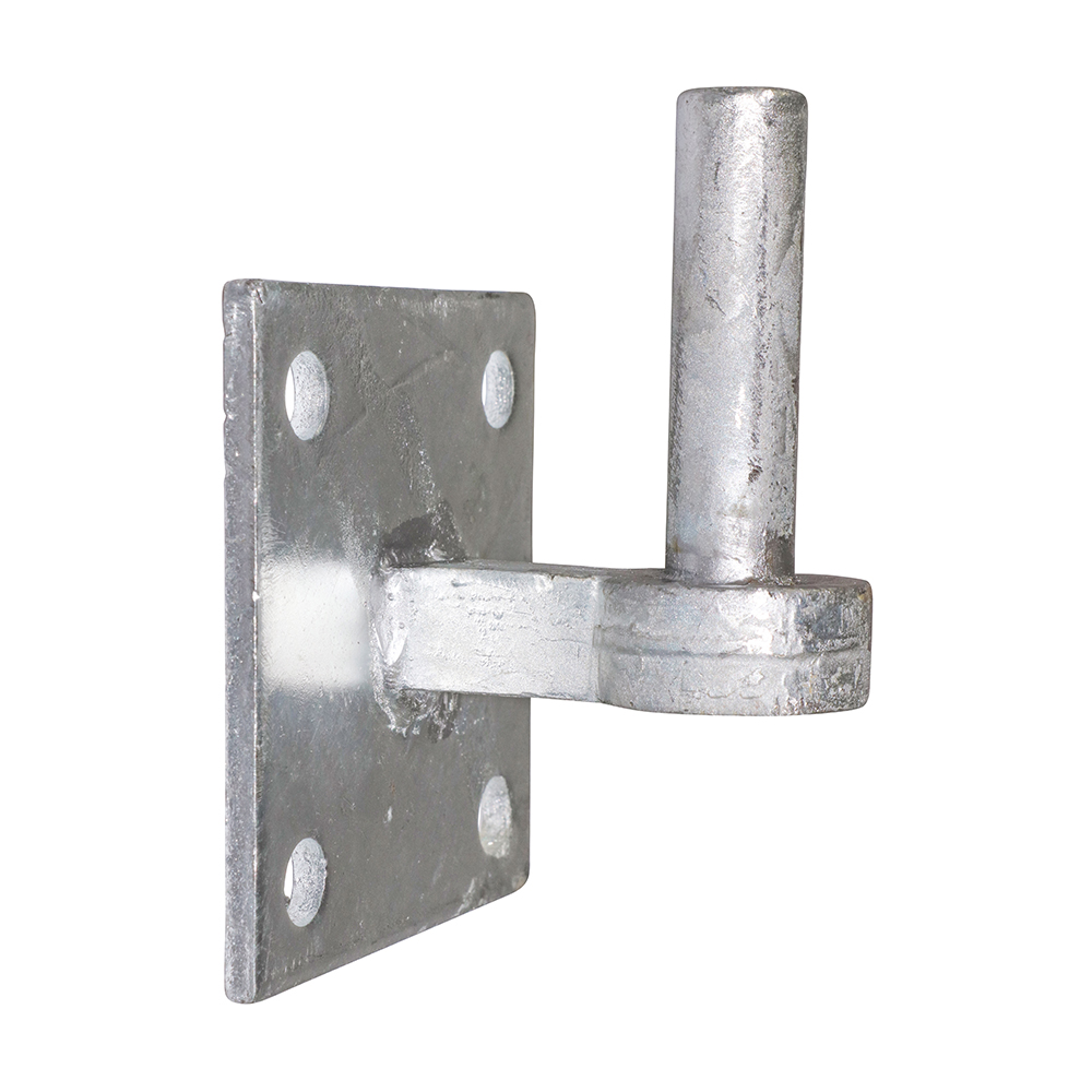 19mm Hook on Square Plates - Hot Dipped Galvanised