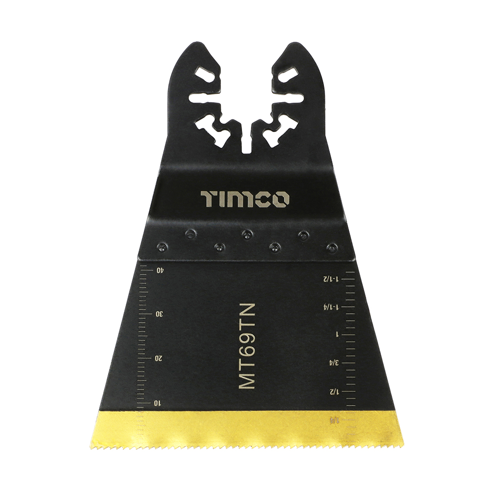 69mm Long Life Multi-Tool Blades - Straight - For Wood/Metal