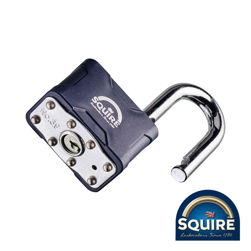 50mm Stronglock Laminated Padlock - 1.5" Long Shackle - 39/1.5