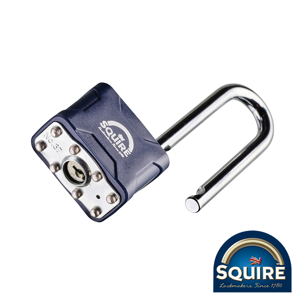 45mm Stronglock Laminated Padlock - 2.5" Long Shackle - 37/2.5