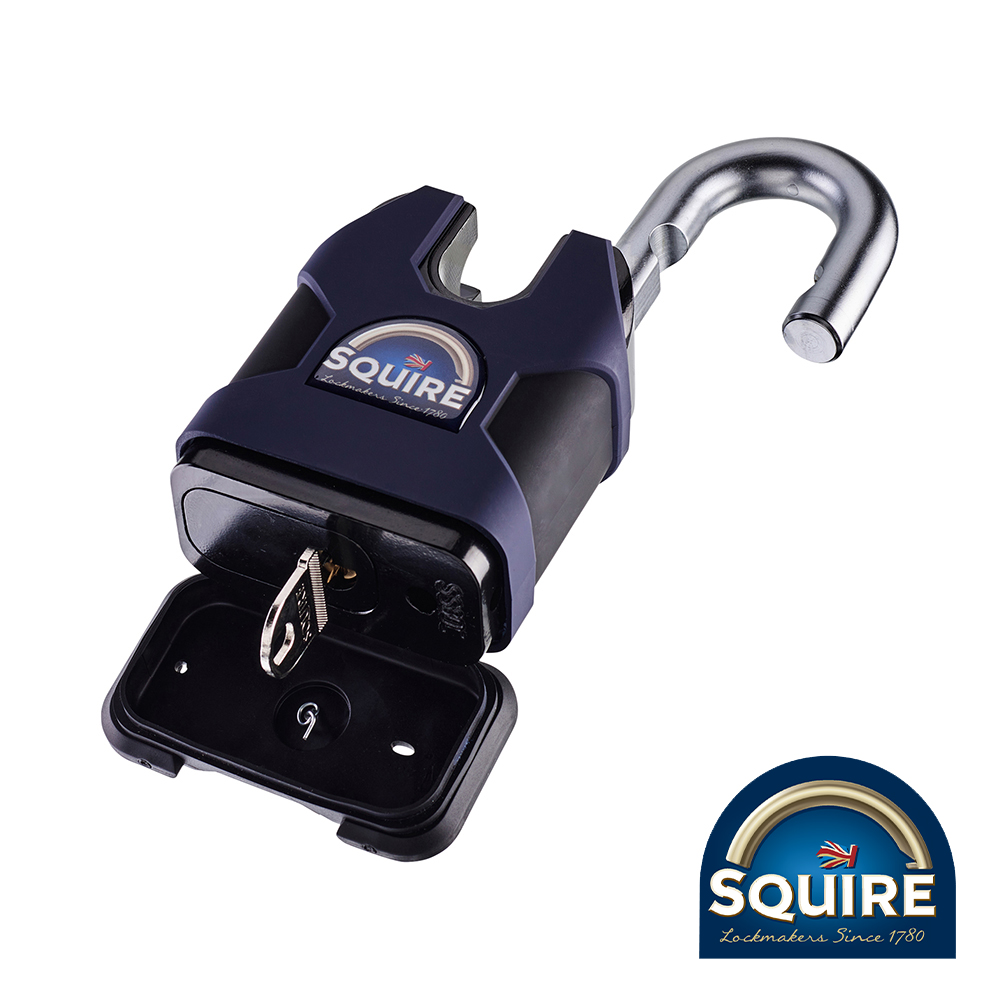 80mm Stronghold Padlock - Closed Shackle - SS80CS