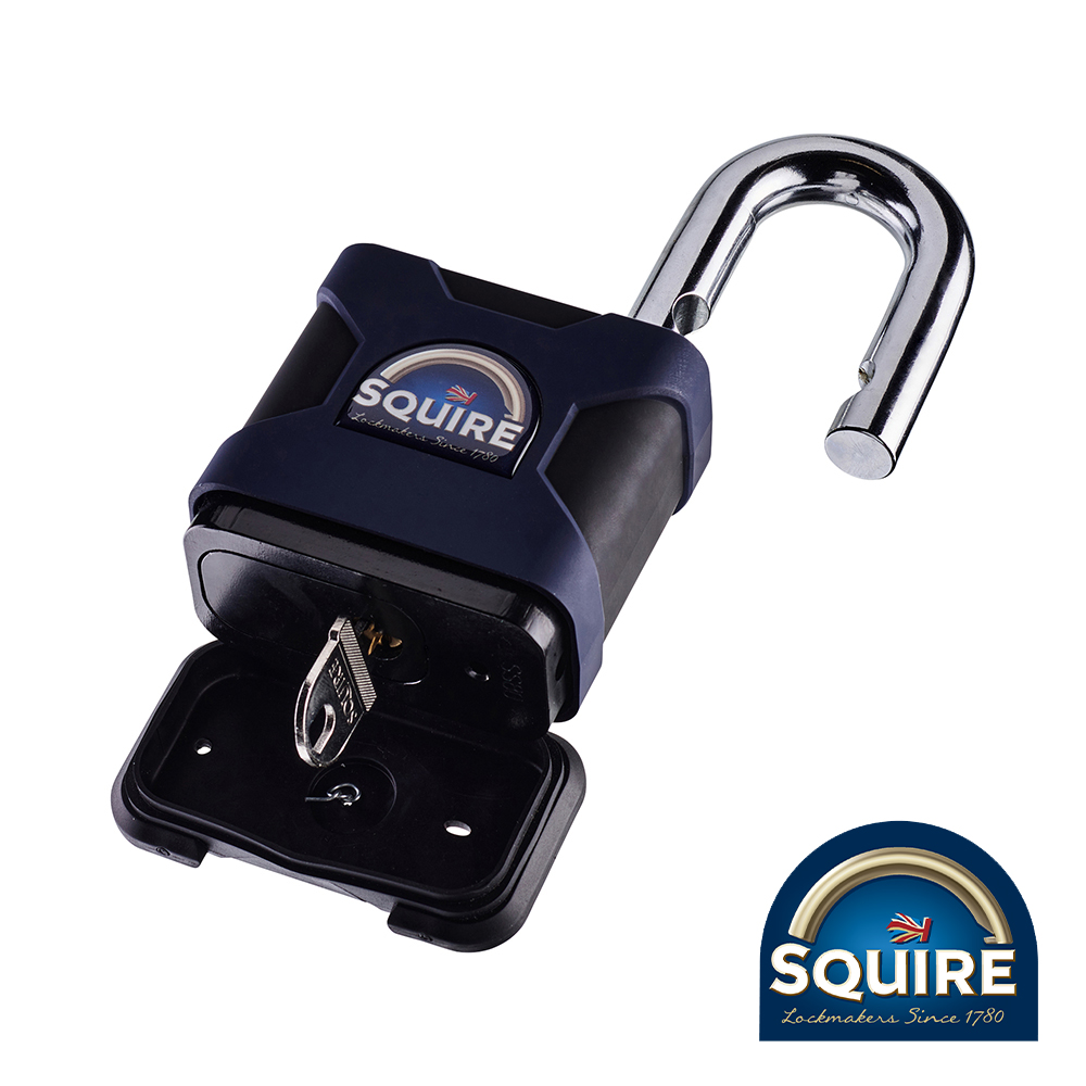 80mm Stronghold Padlock - Open Shackle - SS80S