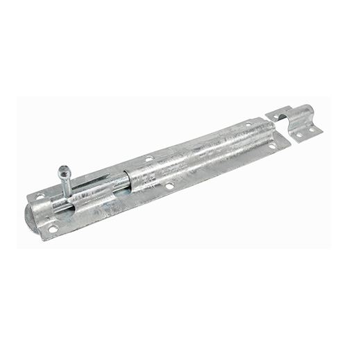 10" Straight Tower Bolt - Hot Dipped Galvanised