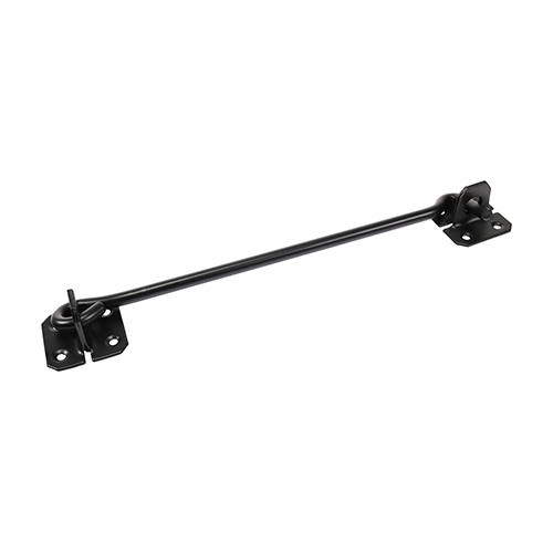 10" Cabin Hooks - Wire Pattern - Black