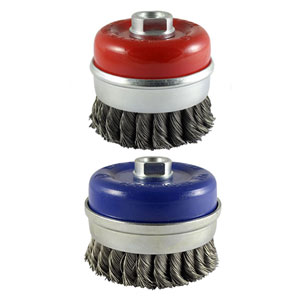 Twisted Knot Wire Cup Brush