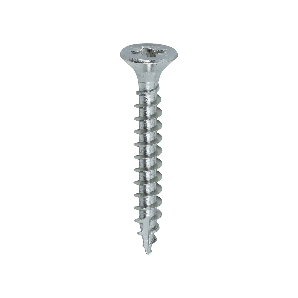 8 x 1.1/4" (4.0 x 30mm) Classic Multi-Purpose Screws - PZ - Double Countersunk - A4 Stainless Steel
